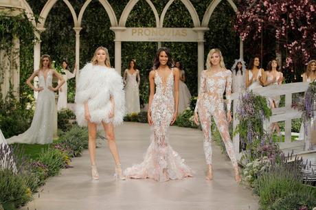 Irina Shayk invitada de honor en el desfile de Pronovias