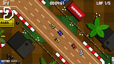 Revive las carreras 16 bits con 'Micro Pico Racers'