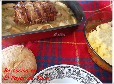 Cinta de lomo envuelta con beicon