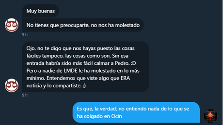 Esperpentos, acusaciones falsas y formas vergonzosas