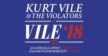 Conciertos de Kurt Vile & The Violators en octubre en Barcelona y Madrid