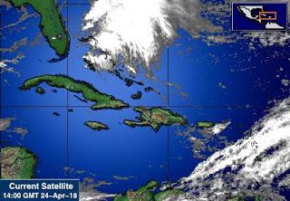 Lluvias en pronóstico para la tarde de este 24 de abril.