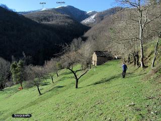 Pola del Pino-El Pino-Murias-L.ladiel.los-La Horapía-El Yanón-Yanos