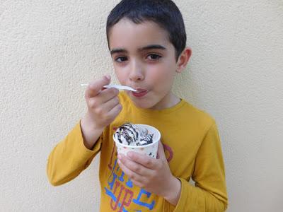 Helado de nata vegano