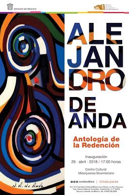 EXHIBEN EN TEXCOCO “ANTOLOGÍA DE LA REDENCIÓN”, DE ALEJANDRO DE ANDA