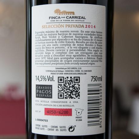 Finca caiz Carrizal Selección Privada 2014