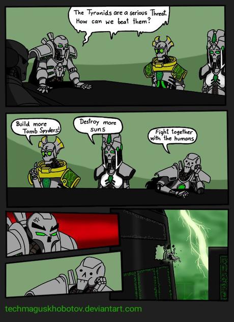 Necrones Vs Tiranidos