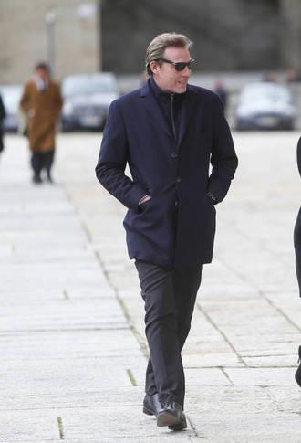 Beltrán Gómez-Acebo, en el funeral de don Juan de Borbón. (Gtres)
