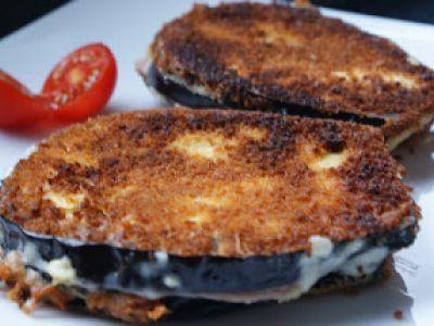 San jacobos de berenjenas con queso