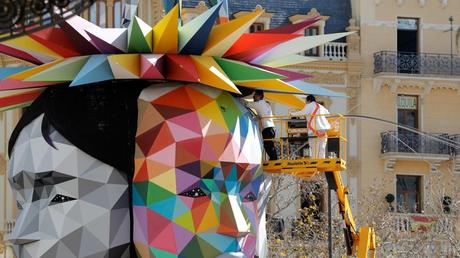 Okuda llena de color Valencia hasta finales de mayo Okuda-Valencia-Totenart