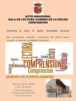 Cenicientos inaugura este viernes su Centro de Lectura