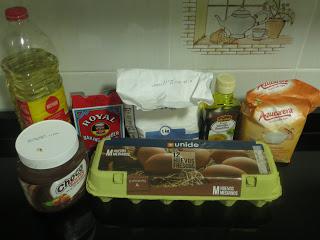 MAGDALENAS RELLENAS DE NUTELLA