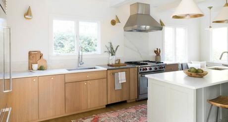 10 Cocinas con unos Armarios Pintados que Todas Querríamos