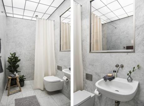 pisos pequeños decoración piso pequeño sueco grandes ventanales estilo nórdico Estilismo de interiores distribución minipisos cama nicho   