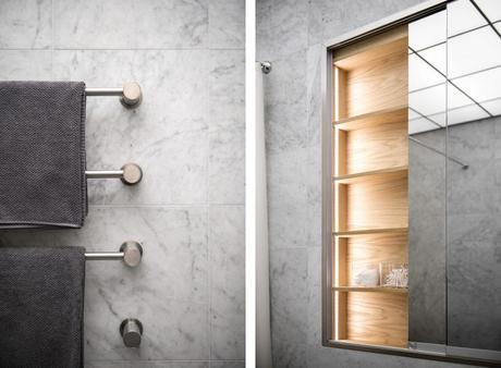 pisos pequeños decoración piso pequeño sueco grandes ventanales estilo nórdico Estilismo de interiores distribución minipisos cama nicho   