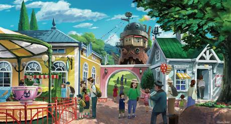 Studio Ghibli presenta las primeras imágenes conceptuales de su parque temático