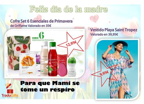 Algunas ofertas de la tienda Tradugifts ¡Feliz día de la Madre! Regalos y más…
