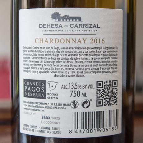 Dehesa del Carrizal Chardonnay 2016