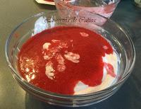 Crema de fresas y caramelo Crema de fresas y caramelo