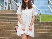 Outfit vestido blanco para buen tiempo