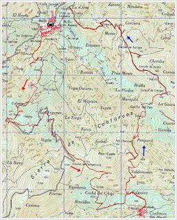 Beyo-La Camperona-Conforcos-La Col.lá-El Campón l´Entrigual