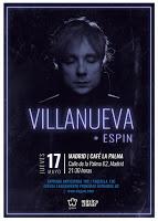 Concierto de Villanueva y Espín en Café la Palma