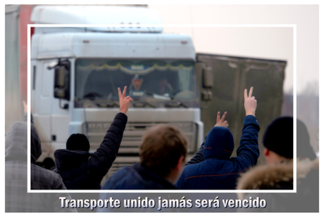 Transporte unido jamás será vencido