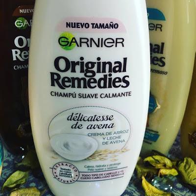 El poder de lo auténtico, original remedies, delicatesse de avena, champú suave calmante, 