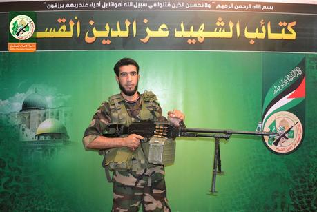 El operativo militar de Hamás, Thaer al-Zarayi, que murió al desmoronarse un túnel en el centro de la Franja de Gaza (página Web del ala militar de Hamás, 22 de abril de 2018)