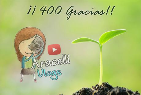 YA SOMOS 400 EN YOUTUBE! MUCHAS GRACIAS!!!