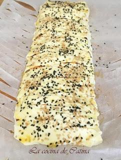 Trenza de pollo con verduras Trenza de pollo con verduras