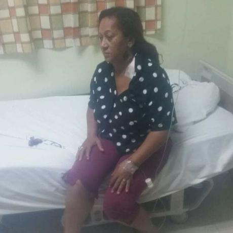 Fuera de peligro enfermera herida por ex capitán se quitó la vida.