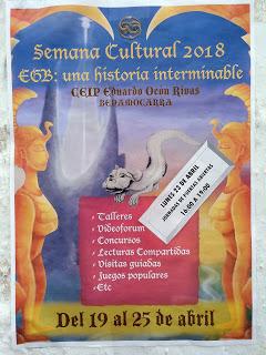 COMIENZA LA SEMANA CULTURAL 2018