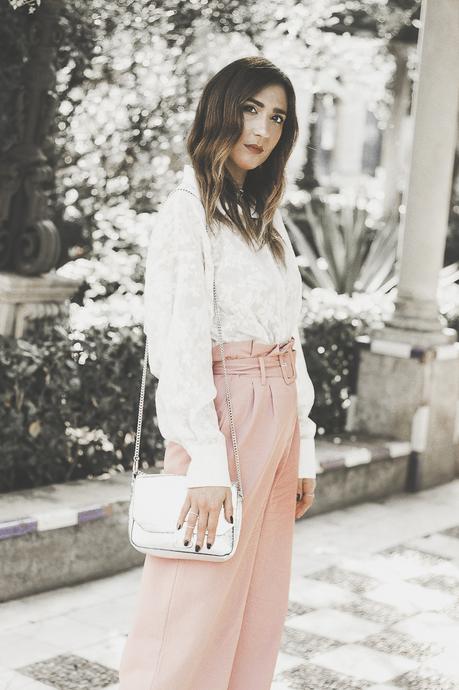 PALAZZO PINK CROPPED PANTS+HOUSE TOUR