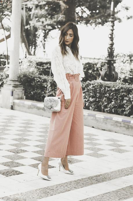 PALAZZO PINK CROPPED PANTS+HOUSE TOUR