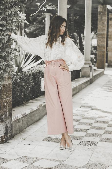 PALAZZO PINK CROPPED PANTS+HOUSE TOUR