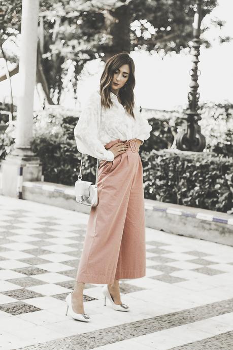 PALAZZO PINK CROPPED PANTS+HOUSE TOUR