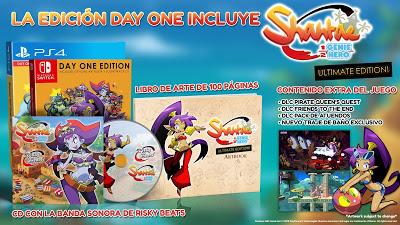 ¡Una verdadera genio en tu consola! 'Shantae Half Genie Hero' ya disponible la edición física