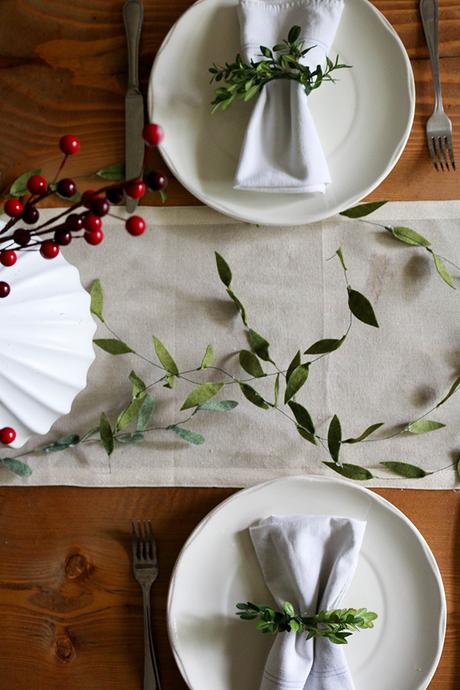 DIY: viste tu mesa con servilleteros NATURALES