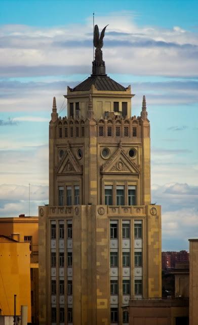 Los tejados de Madrid a vista de Zoom. Calle Alcalá (2), de calle Sevilla a Plaza de Cibeles