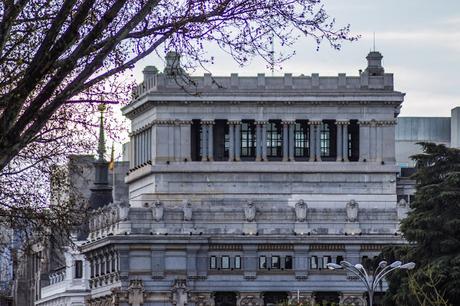 Los tejados de Madrid a vista de Zoom. Calle Alcalá (2), de calle Sevilla a Plaza de Cibeles