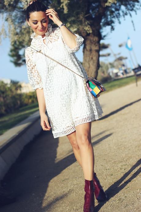 Vestido amoroso de florecitas