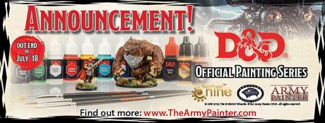 Gale Force Nine y Wizards of the Coast unen fuerzas con The Army Painter