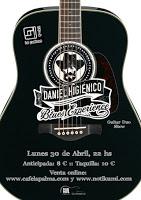 Concierto de Daniel Higiénico en Café la Palma