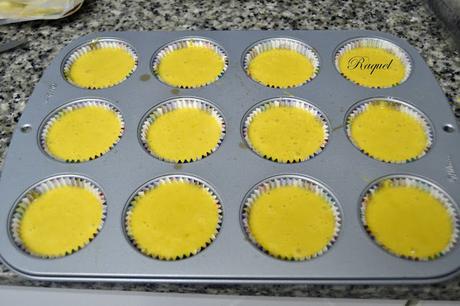 Magdalenas con naranja y jengibre Magdalenas con naranja y jengibre