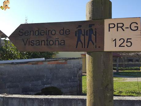 Senderismo por Coruña: PR-G125 Sendeiro de Visantoña (Santiso)