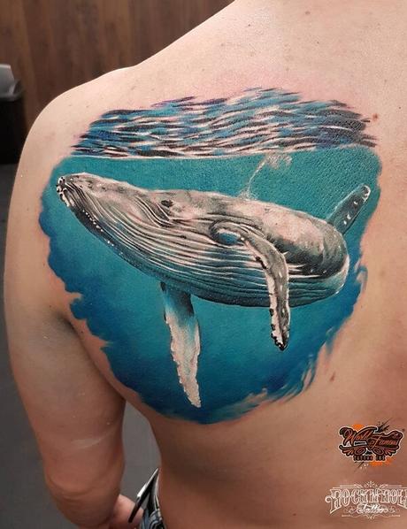 30 Tatuajes de ballenas - Parte 2