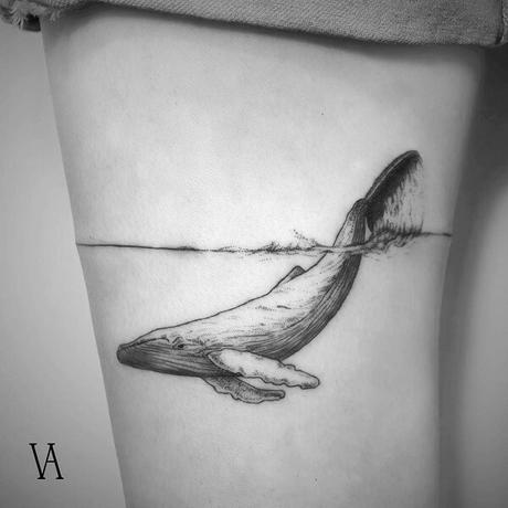 30 Tatuajes de ballenas - Parte 2