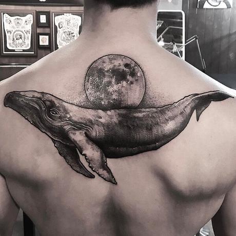 30 Tatuajes de ballenas - Parte 2