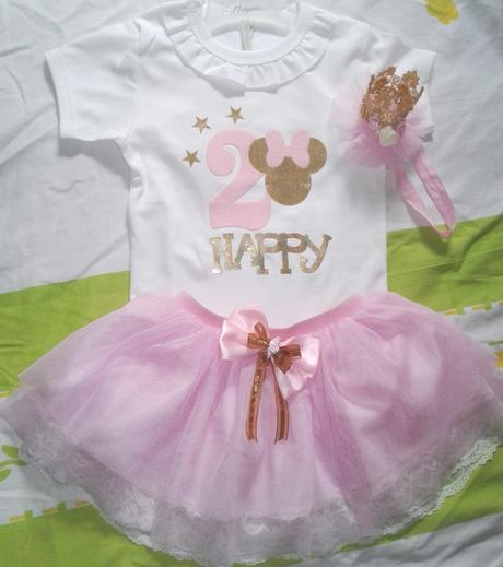 👶 🎈 🍰 🍭 FIESTA INFANTIL MINNIE GOLD 👶 🎈 🍰 🍭